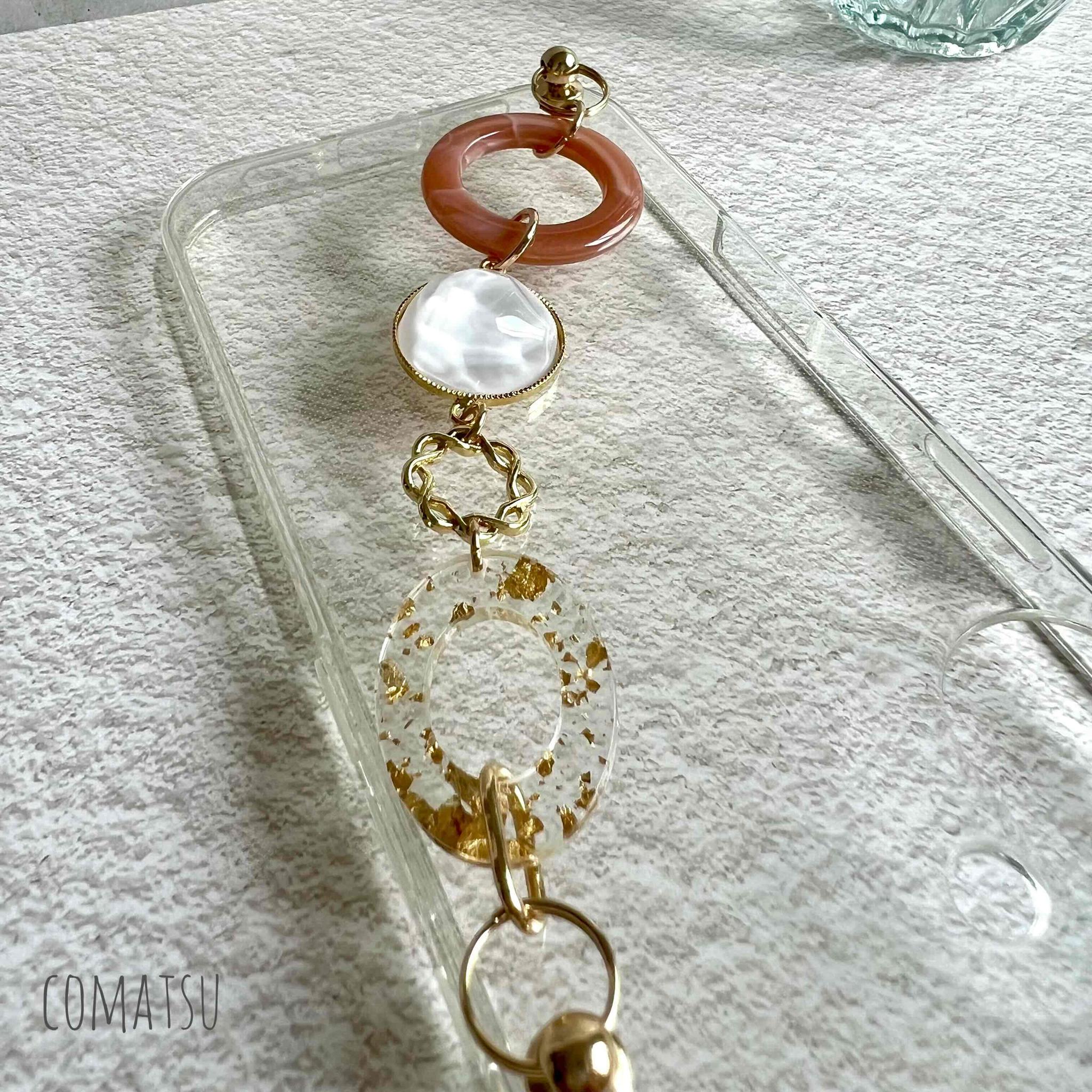 PrettyWomanハンドホルダースマホケース 落下防止ベルトストラップ付きスマホカバー | 2枚目